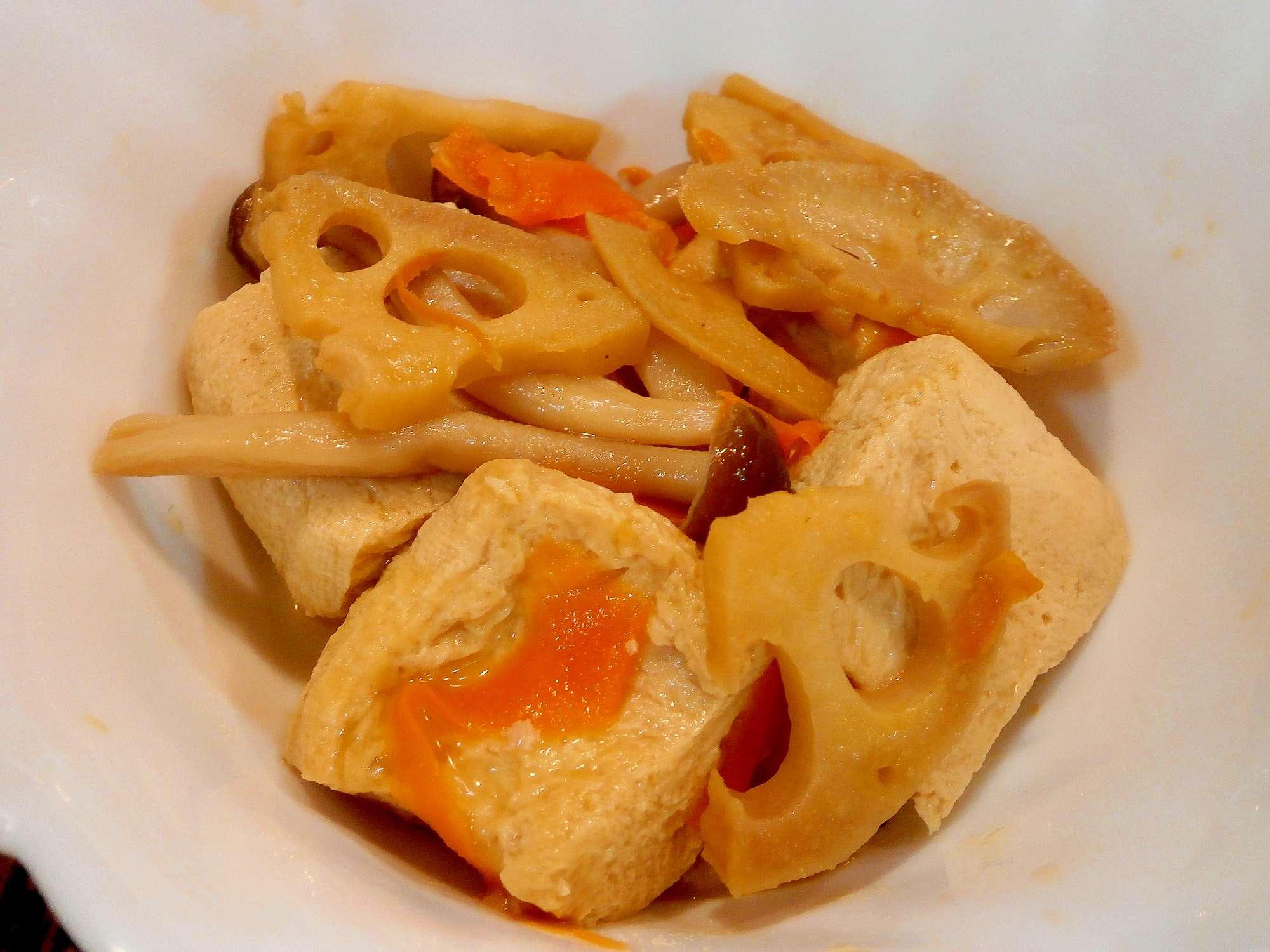 高野豆腐とレンコンの煮物 レシピ 作り方 By なな1151 楽天レシピ 高野豆腐とレンコンの煮物 レシピ 作り方 By なな1151 楽天レシピ