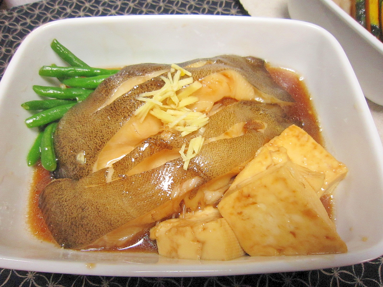 和食 我が家の定番 カラスカレイの煮付け レシピ 作り方 By Cappuccio1124 楽天レシピ