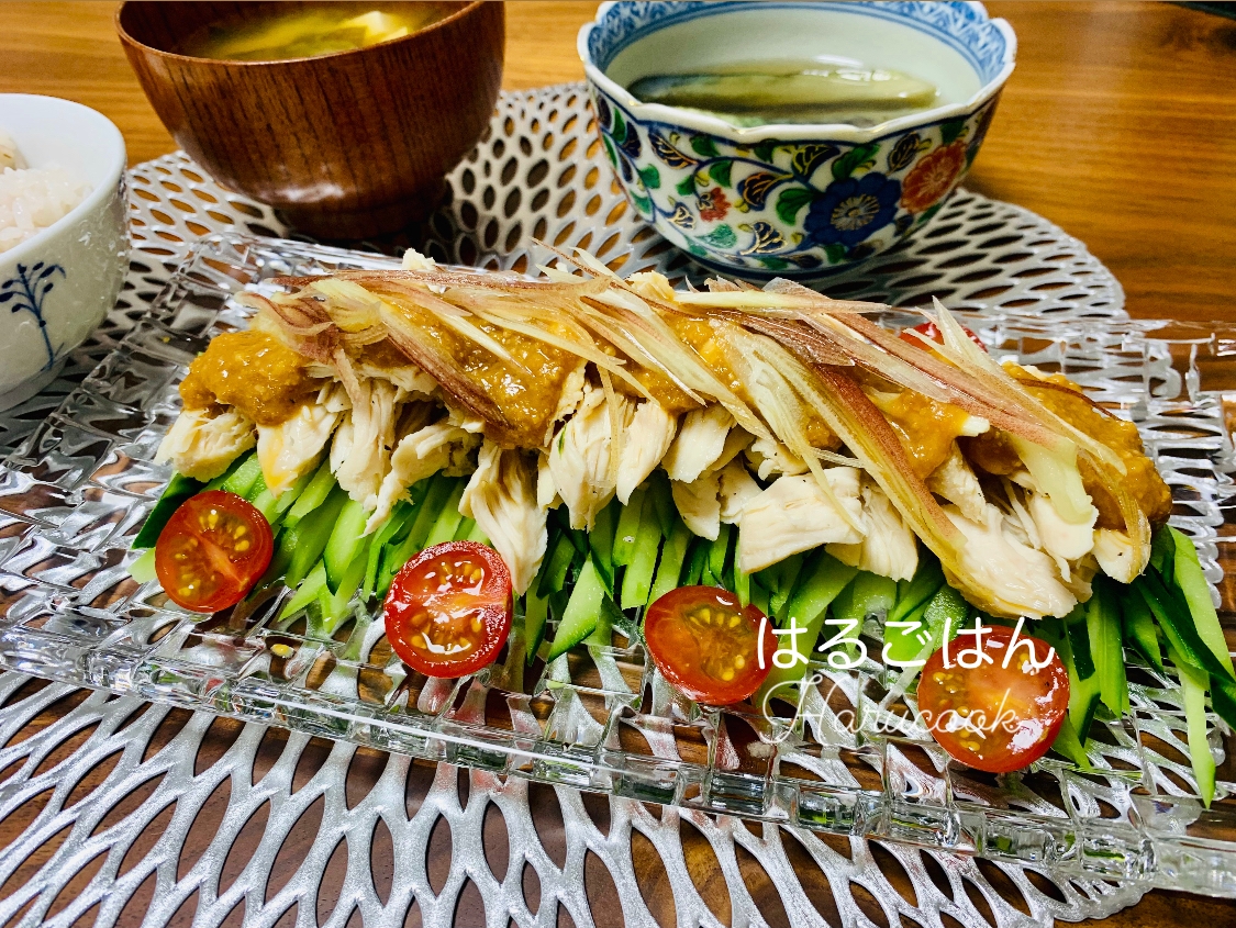 バンバンジー(棒棒鶏)˚✧₊⁎