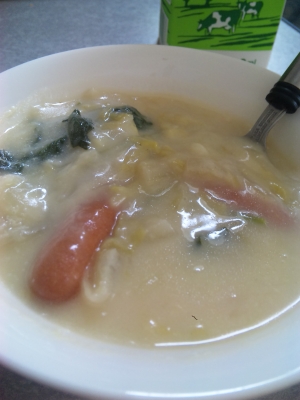 圧力鍋で簡単!白菜のクリームシチュー