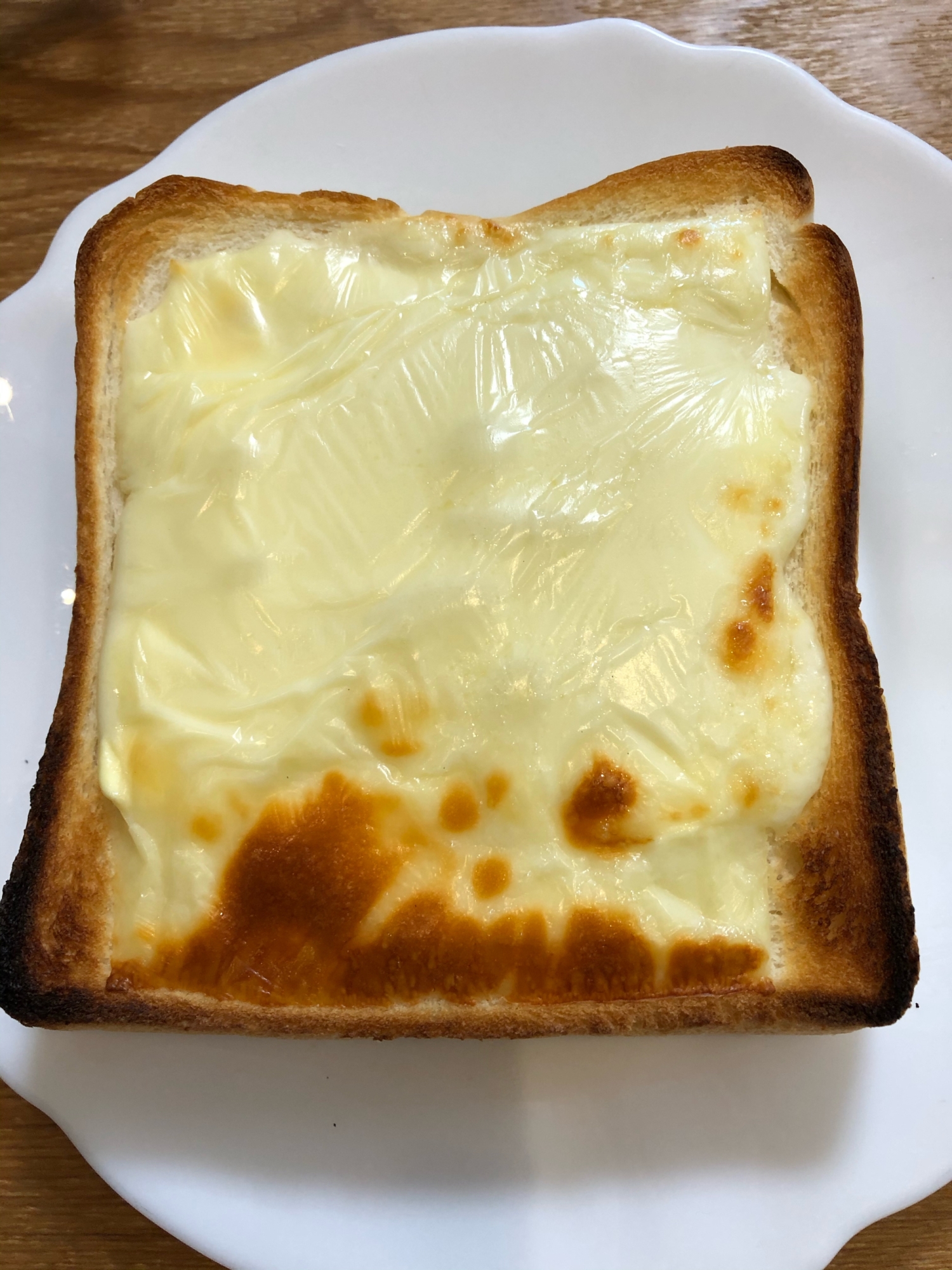 カンタン朝ごはん(2) ダブルチーズトースト♫