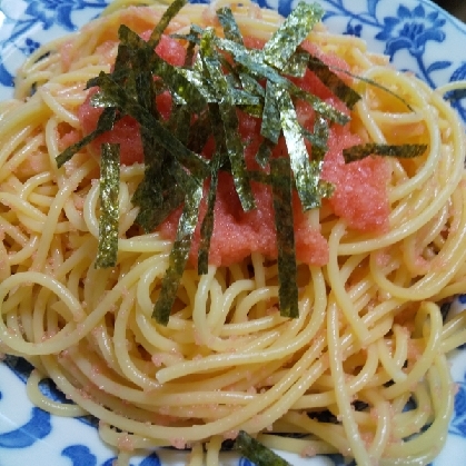 ランチに☆とっても美味しいたらこパスタが家で食べれて大満足です！