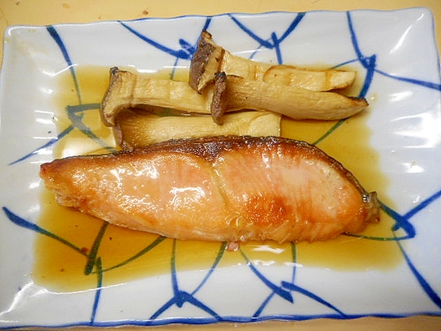 簡単☆鮭・エリンギの麺つゆひたし☆