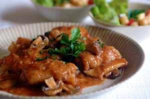 ラ・フランスで★豚肉まきまき