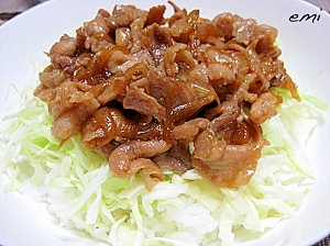 丼 レシピ 豚肉