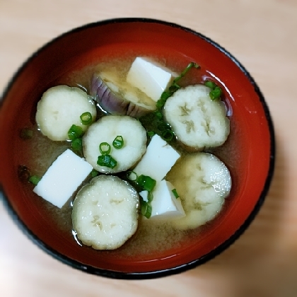 なすのお味噌汁