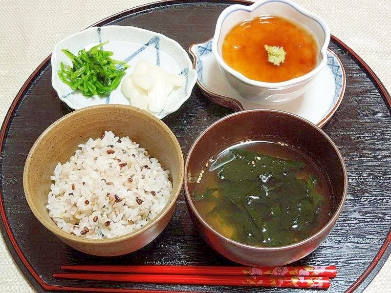 豆乳の茶碗蒸し（わさびあんかけ） レシピ・作り方 by 京桜 - 楽天レシピ