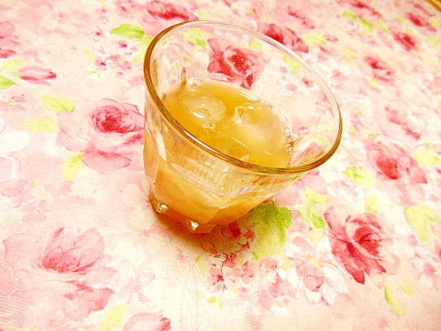 ❤ほうじ茶とカルピスの蜂蜜生姜ティ❤