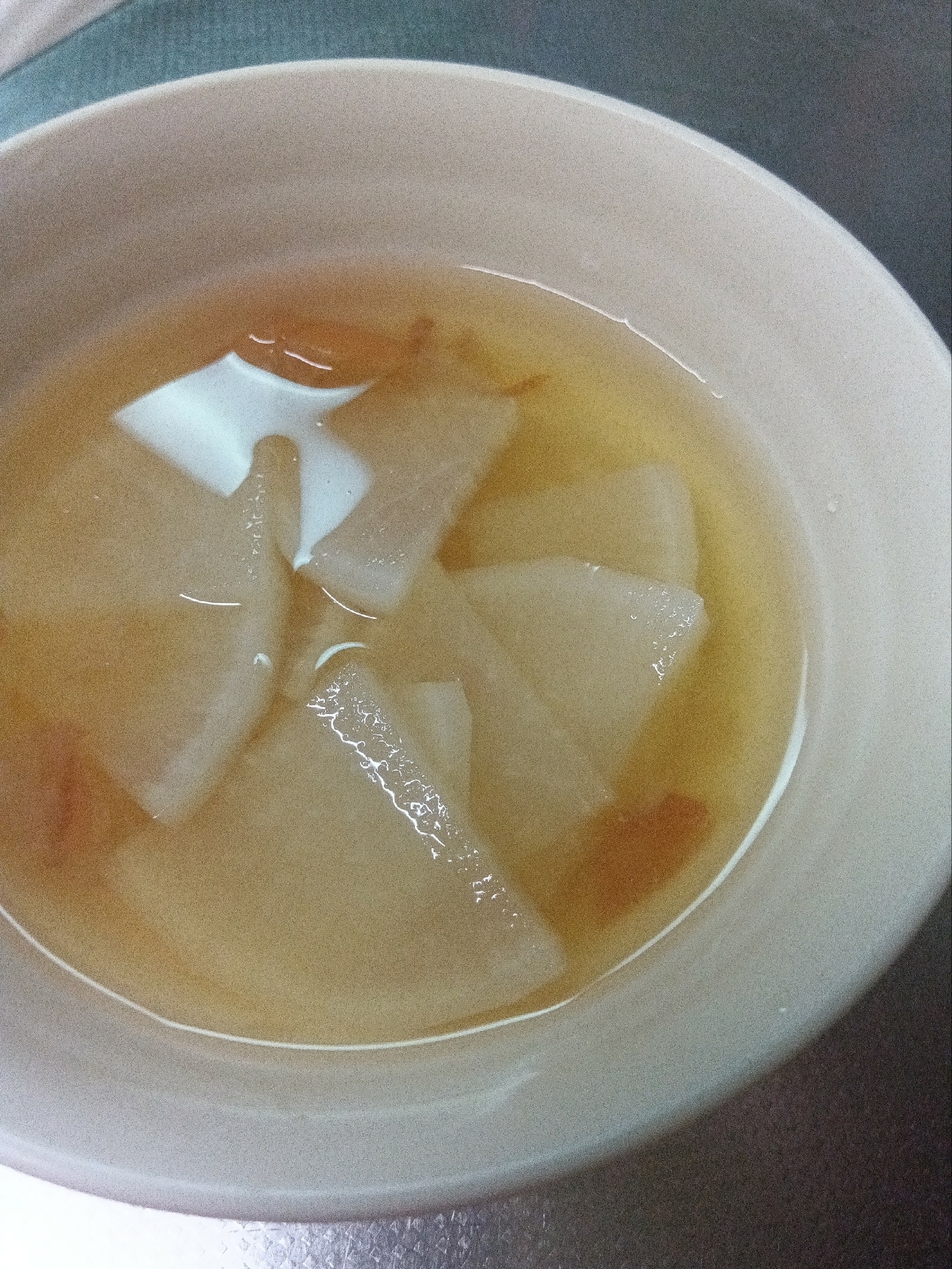 梅と大根のお吸い物