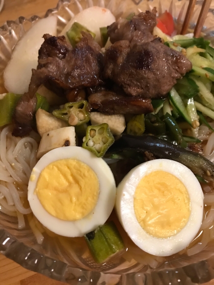 家で冷麺のタレが作れるんですね。リピします。ありがとうございました。