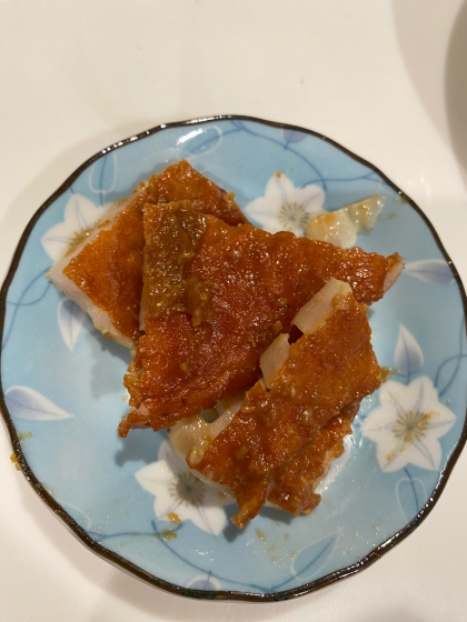レンコンの味噌チーズ焼き♪