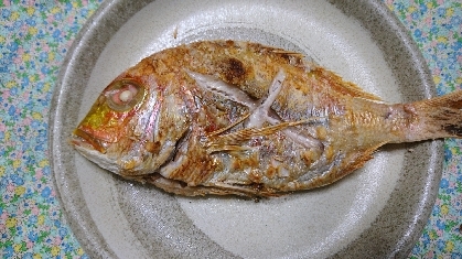 鯛の塩焼き