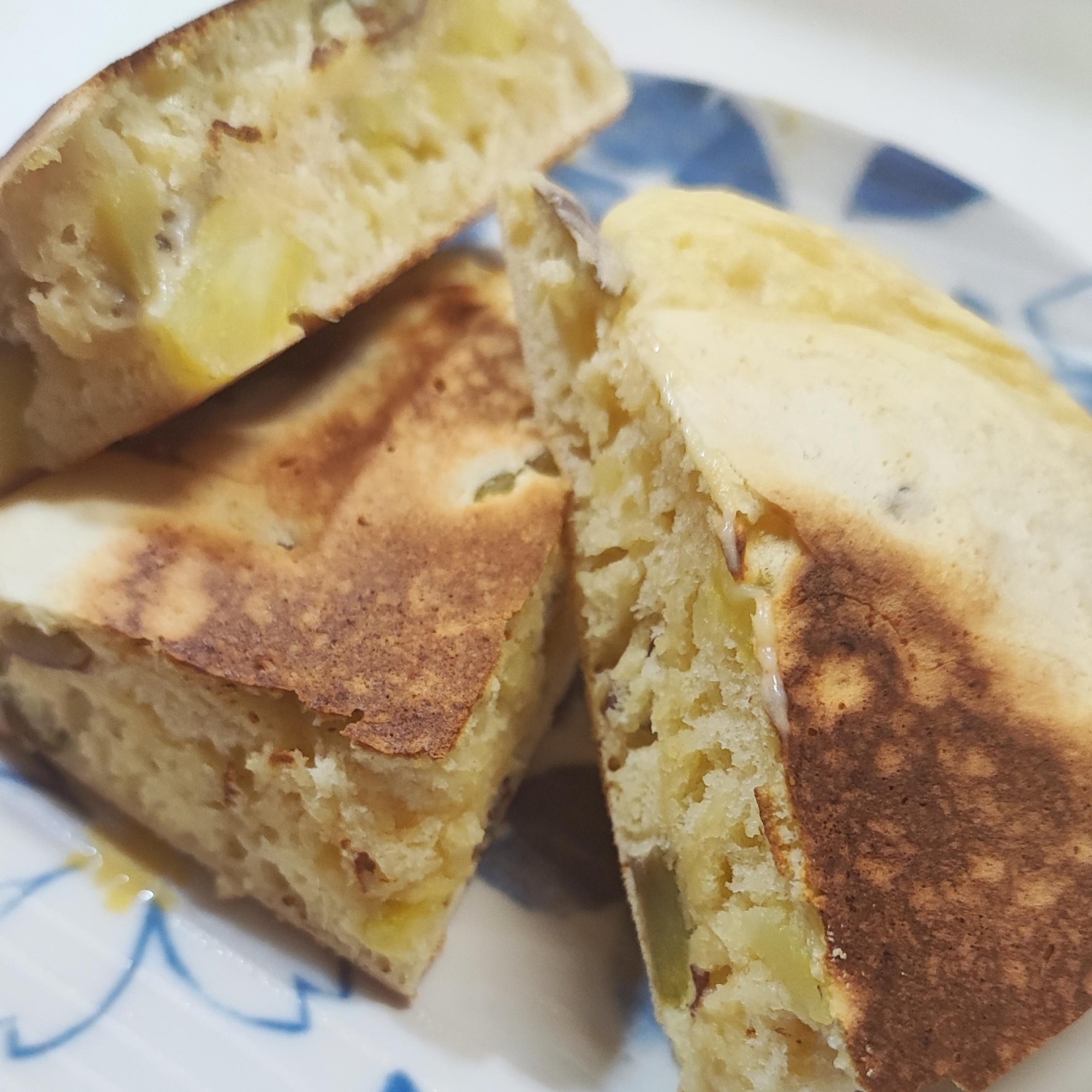 さつま芋のホットケーキ