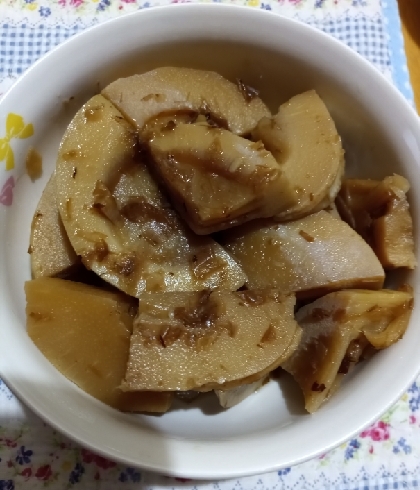 美味しい竹の子の煮物が作れました(^o^)レシピありがとうございます☆