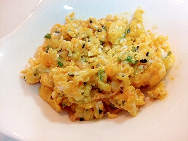 大葉となめたけと黒ごまの卵炒め レシピ 作り方 By ぷ みぃまま 楽天レシピ 大葉となめたけと黒ごまの卵炒め レシピ 作り方 By ぷ みぃまま 楽天レシピ