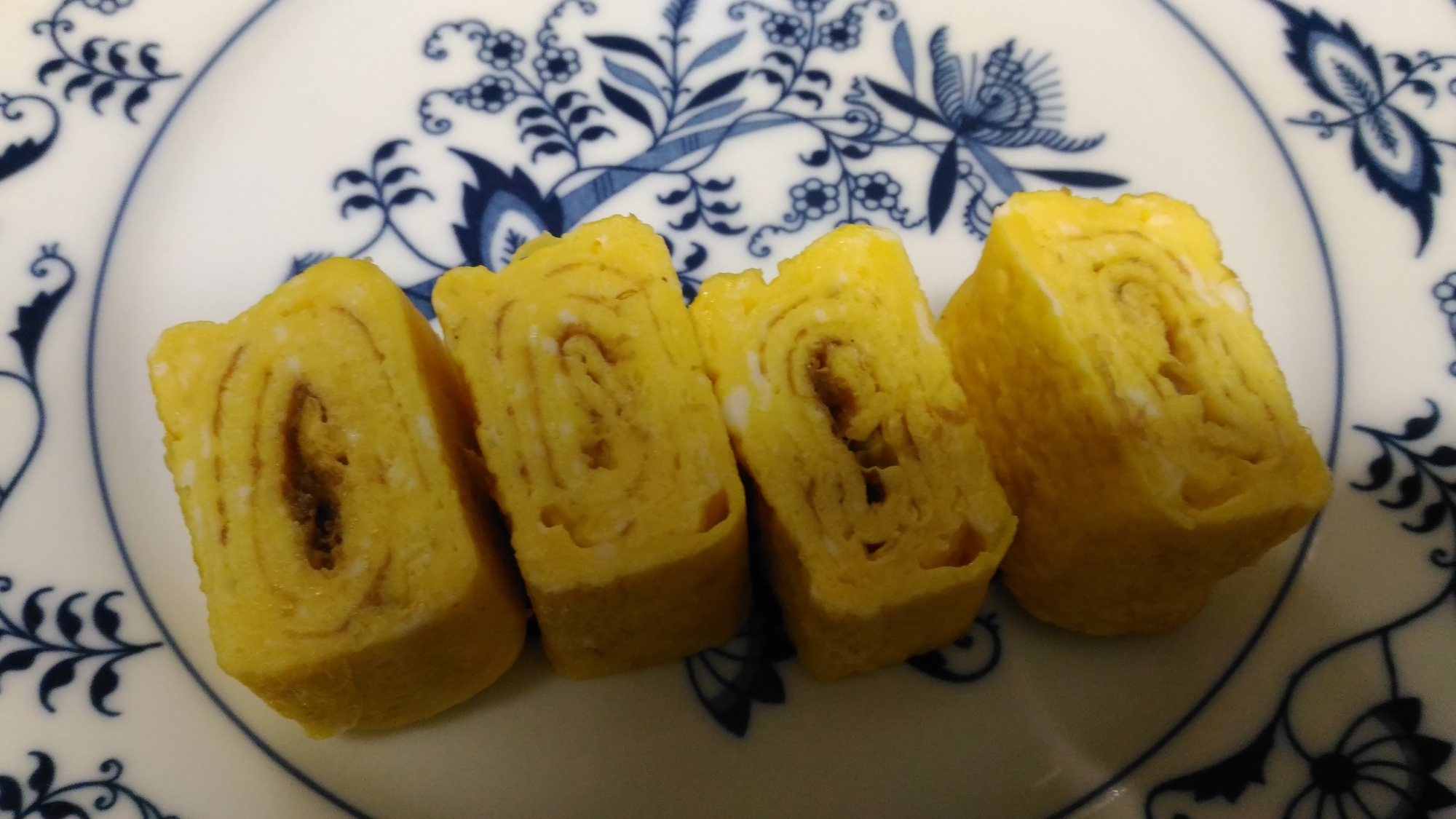 おかか醤油の玉子焼き
