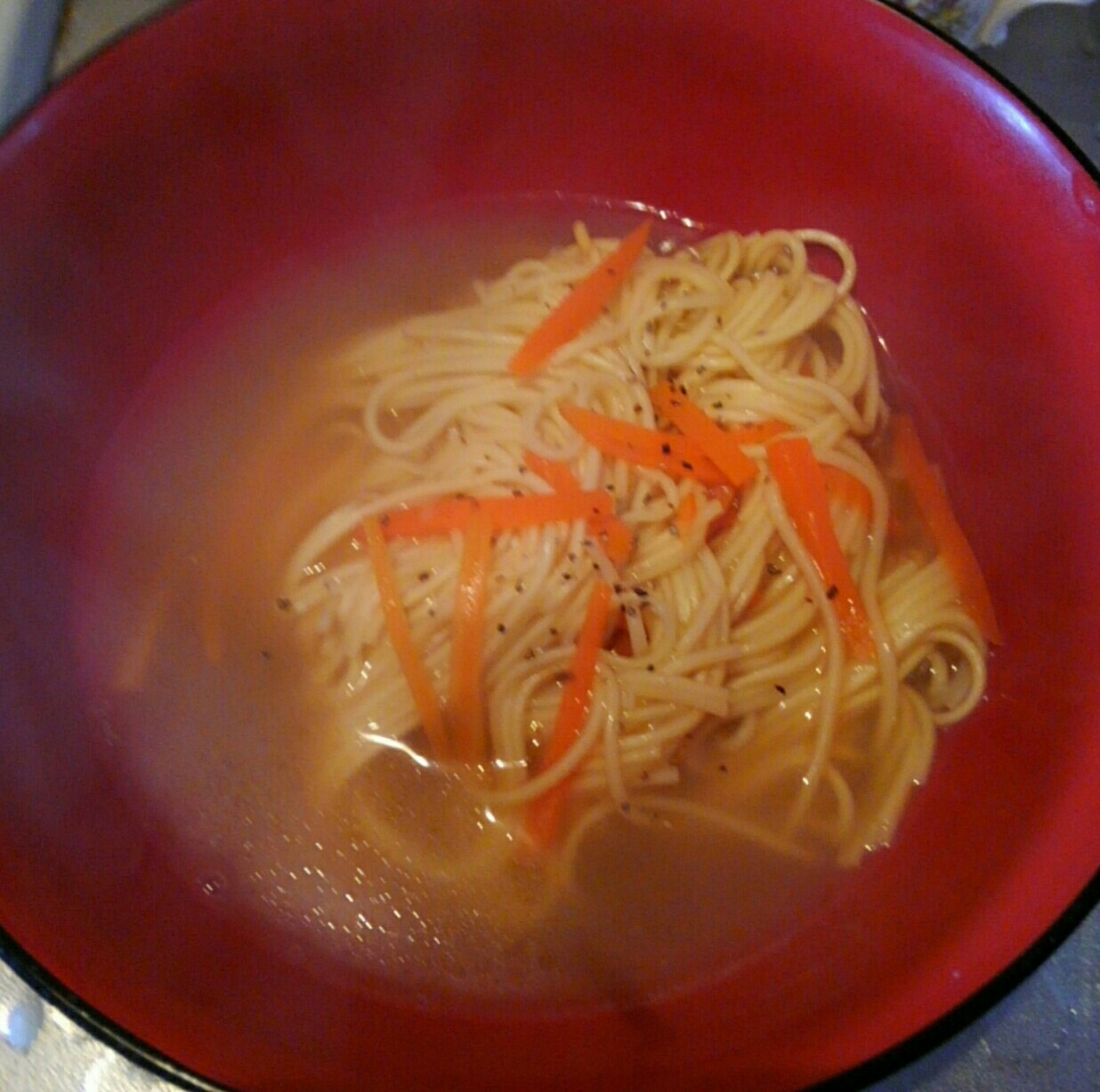 こってり美味しい！人参ラーメン