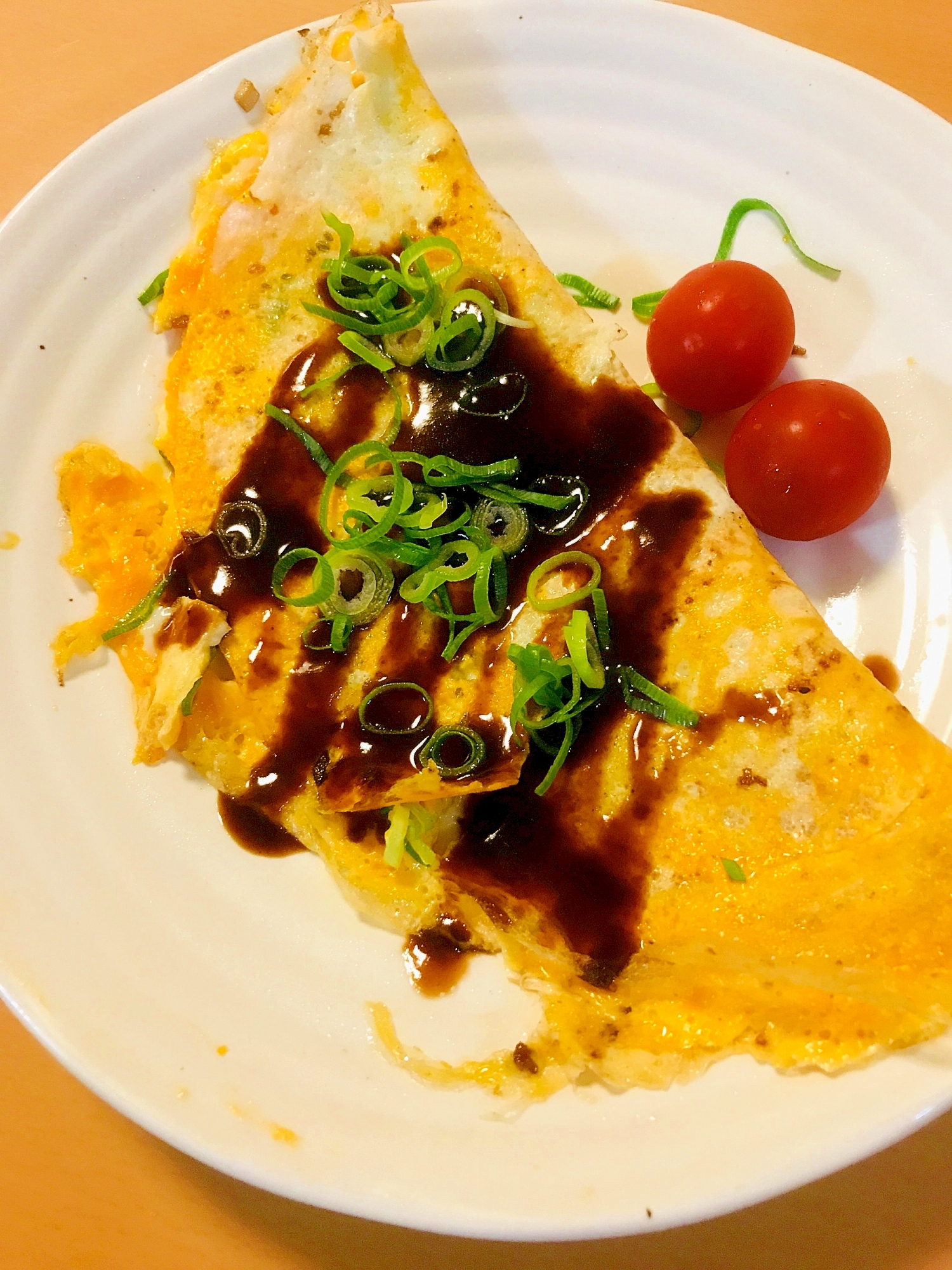 うすやき玉子焼き ネギ ソースの洋食風 レシピ 作り方 By Bistromiti R 楽天レシピ
