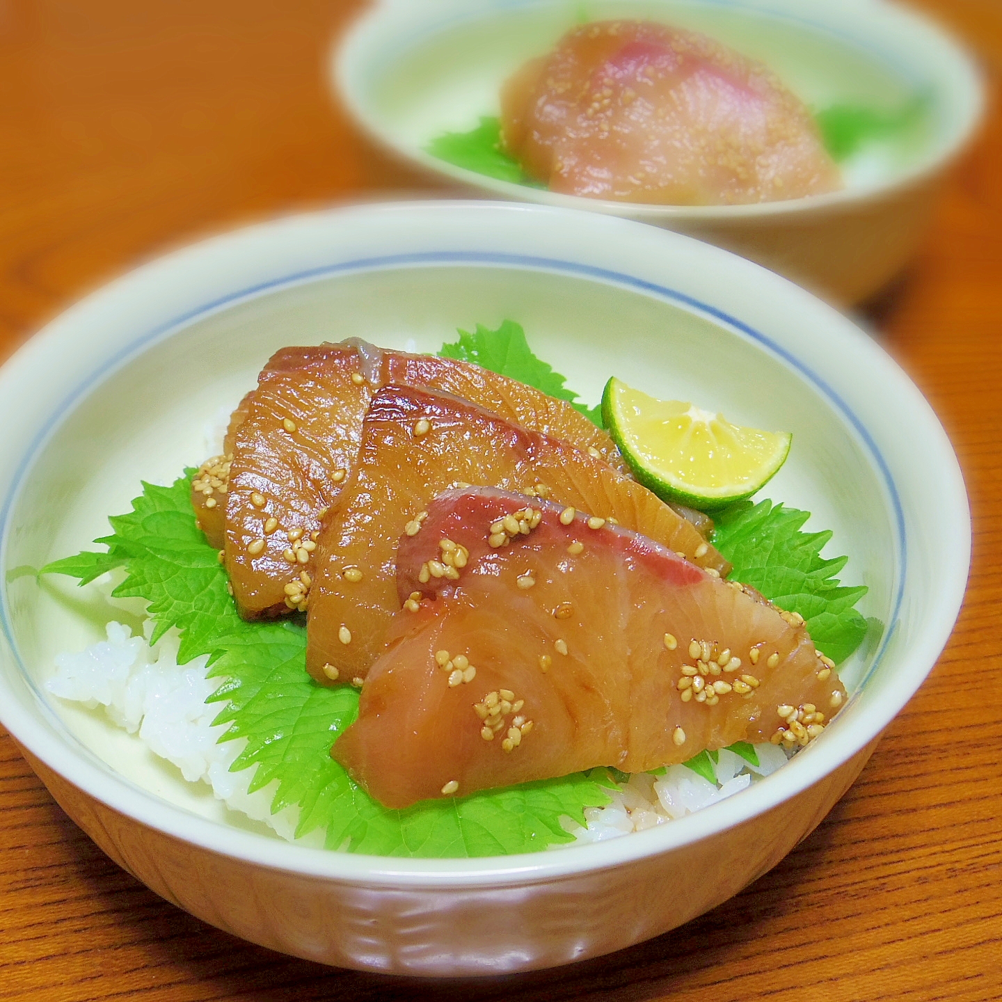 特製ダレで 氷見寒ブリの厚切り漬け丼 レシピ 作り方 By カムトフニャンフニャン 楽天レシピ 特製ダレで 氷見寒ブリの厚切り漬け丼 レシピ 作り方 By カムトフニャンフニャン 楽天レシピ