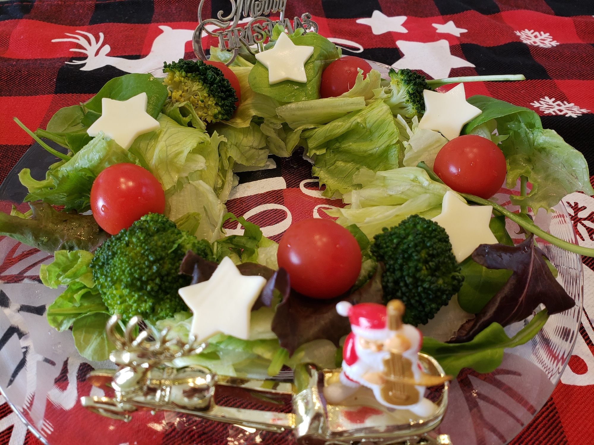 クリスマスリースサラダ レシピ 作り方 By かまくらじん 楽天レシピ クリスマスリースサラダ レシピ 作り方 By かまくらじん 楽天レシピ