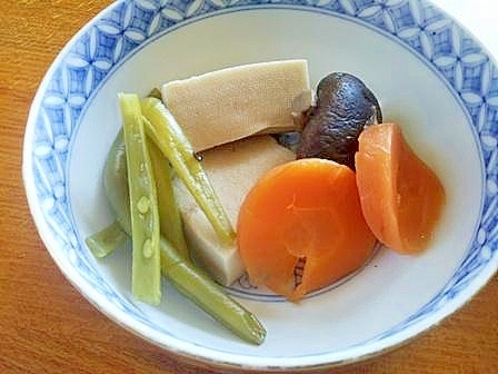 高野豆腐の　ほっこり煮物