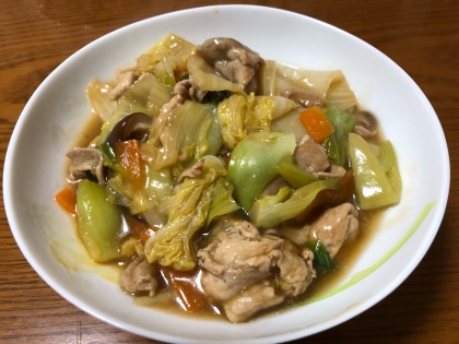 簡単に作れました^o^
白菜多めに作りました。
白菜消費にもいいですね♪