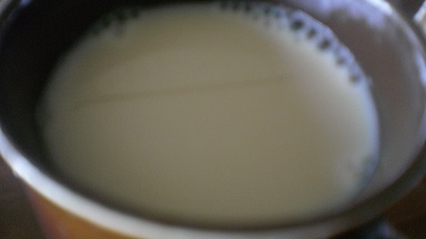黄な粉シナモン豆乳紅茶