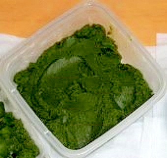 抹茶の味濃厚!抹茶あん