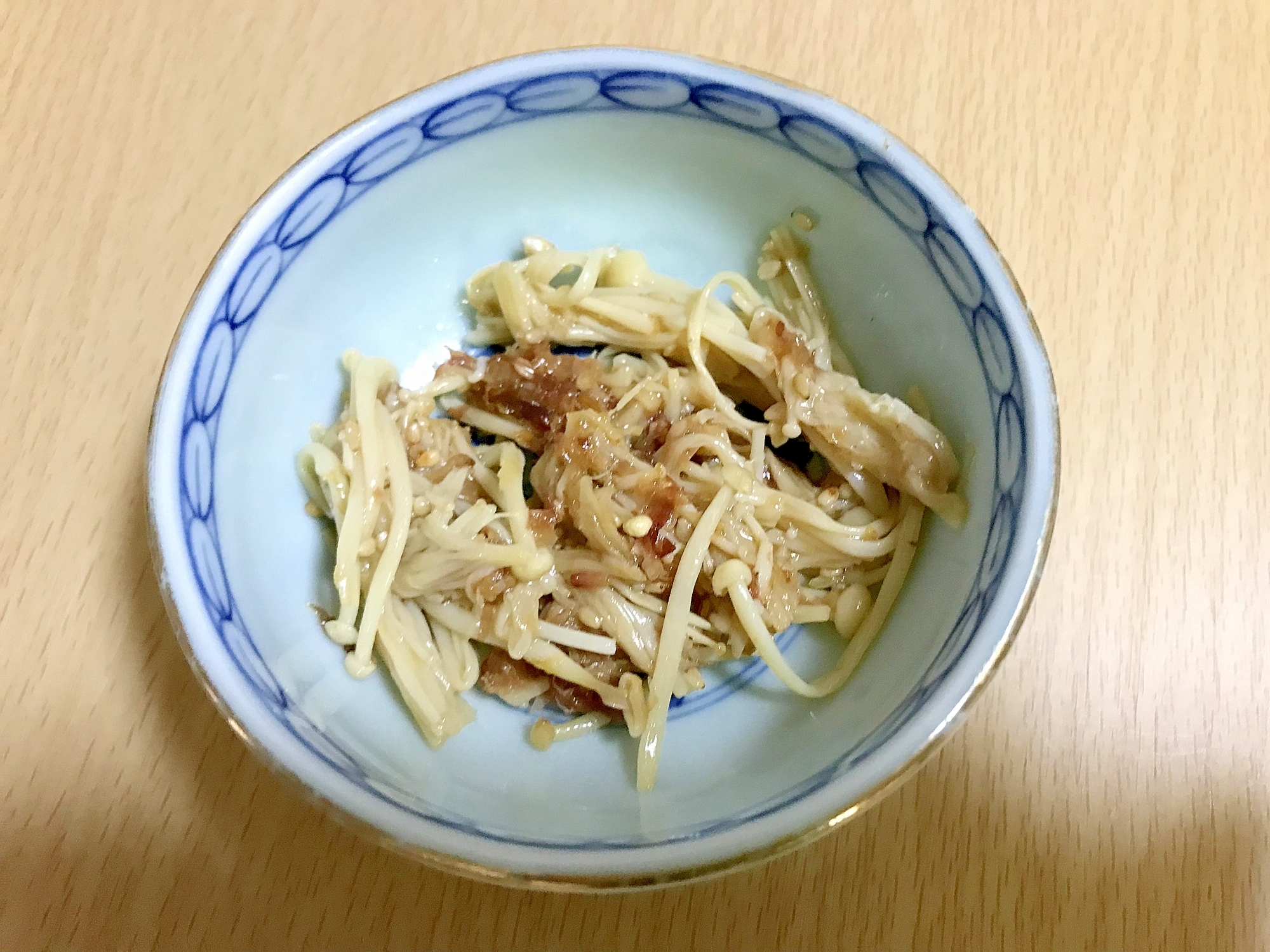 レンジで簡単！エノキの副菜