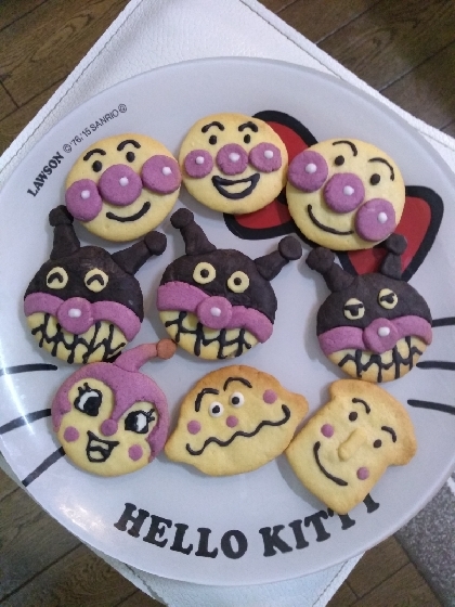 アンパンマンクッキー