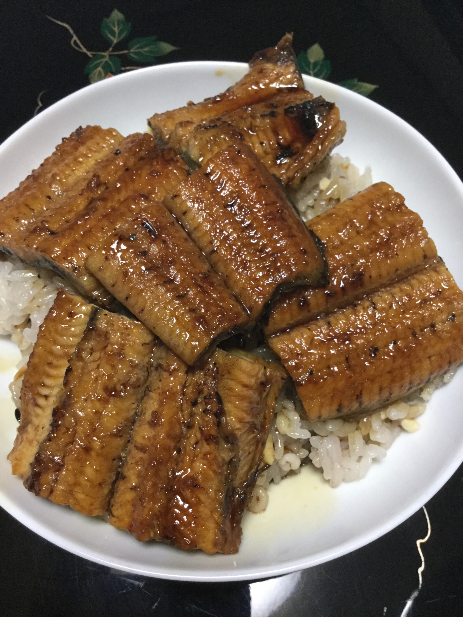 味付けご飯で鰻丼