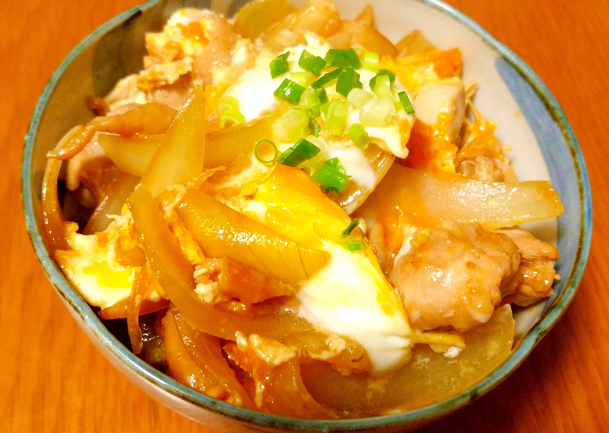 うどんスープの素で 簡単親子丼 レシピ 作り方 By Yomogimotir 楽天レシピ