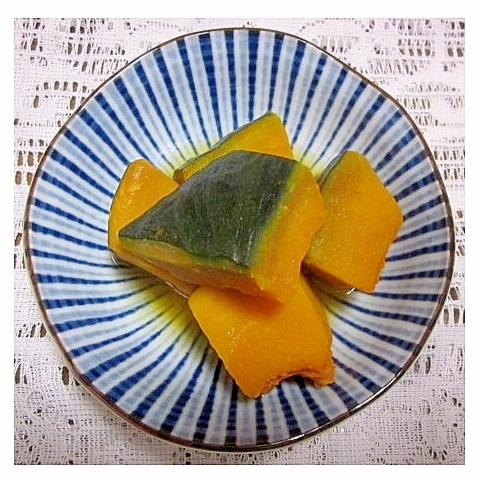 かぼちゃの煮物（甜菜糖・しょうゆ）