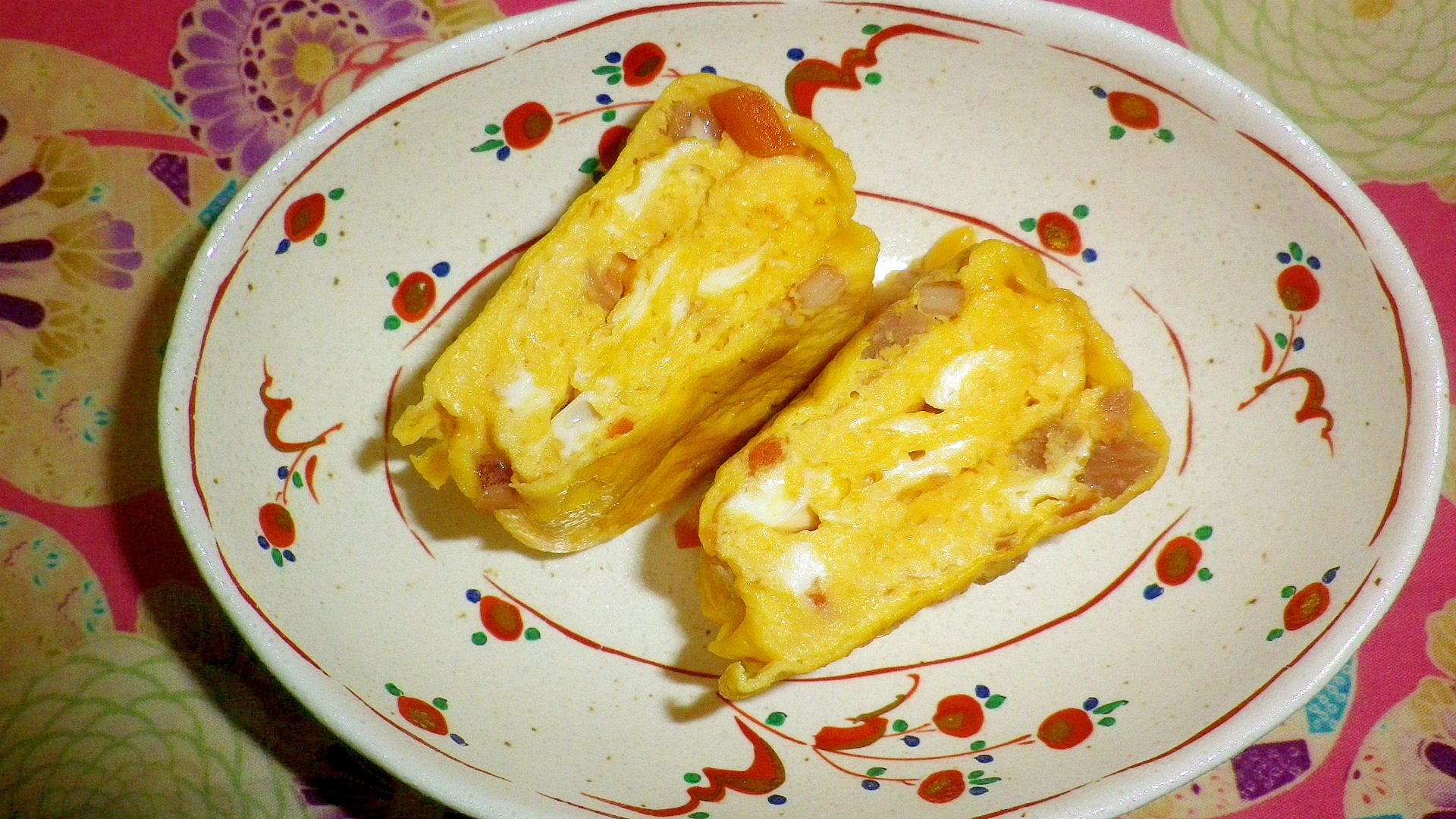 切干大根で厚焼き玉子