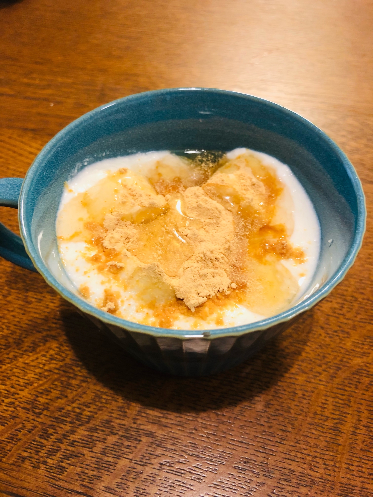 きなこバナナヨーグルト