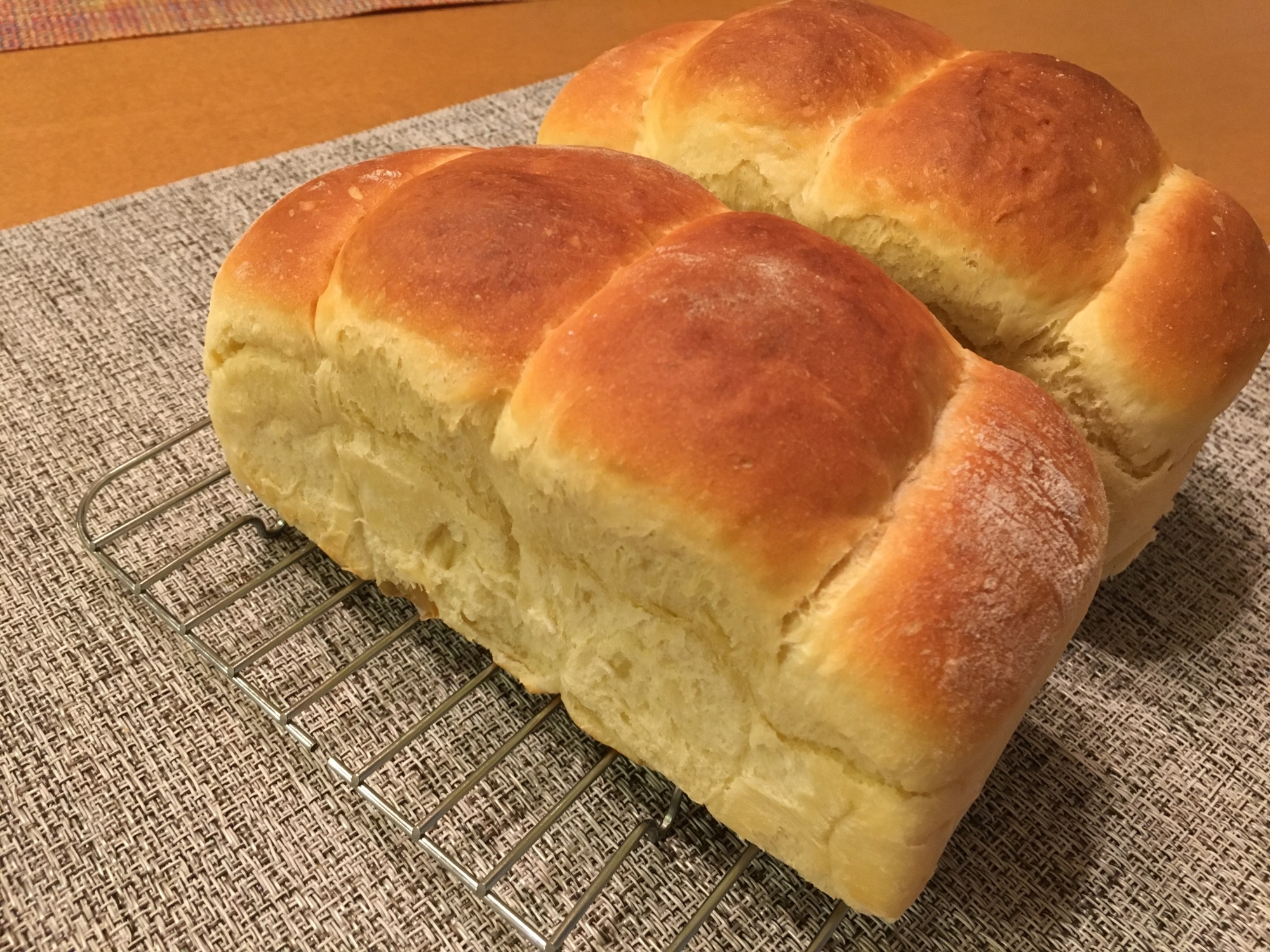 パウンド型で☆ミニ山型食パン