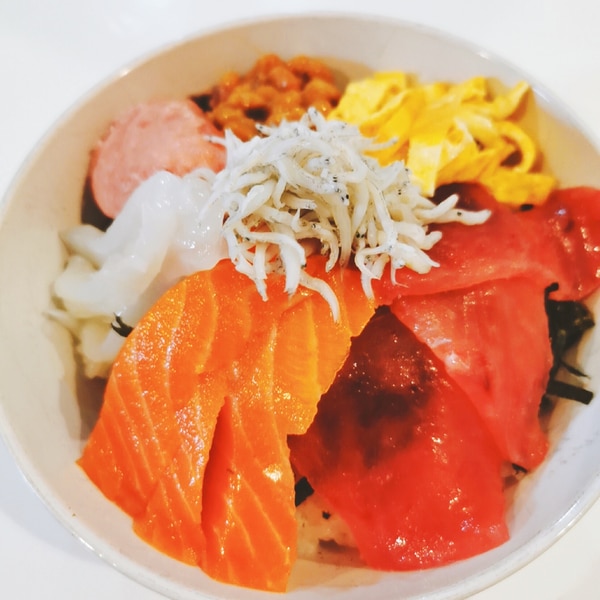 うまか丼 海鮮丼 レシピ 作り方 By トトロまま 楽天レシピ うまか丼 海鮮丼 レシピ 作り方 By トトロまま 楽天レシピ