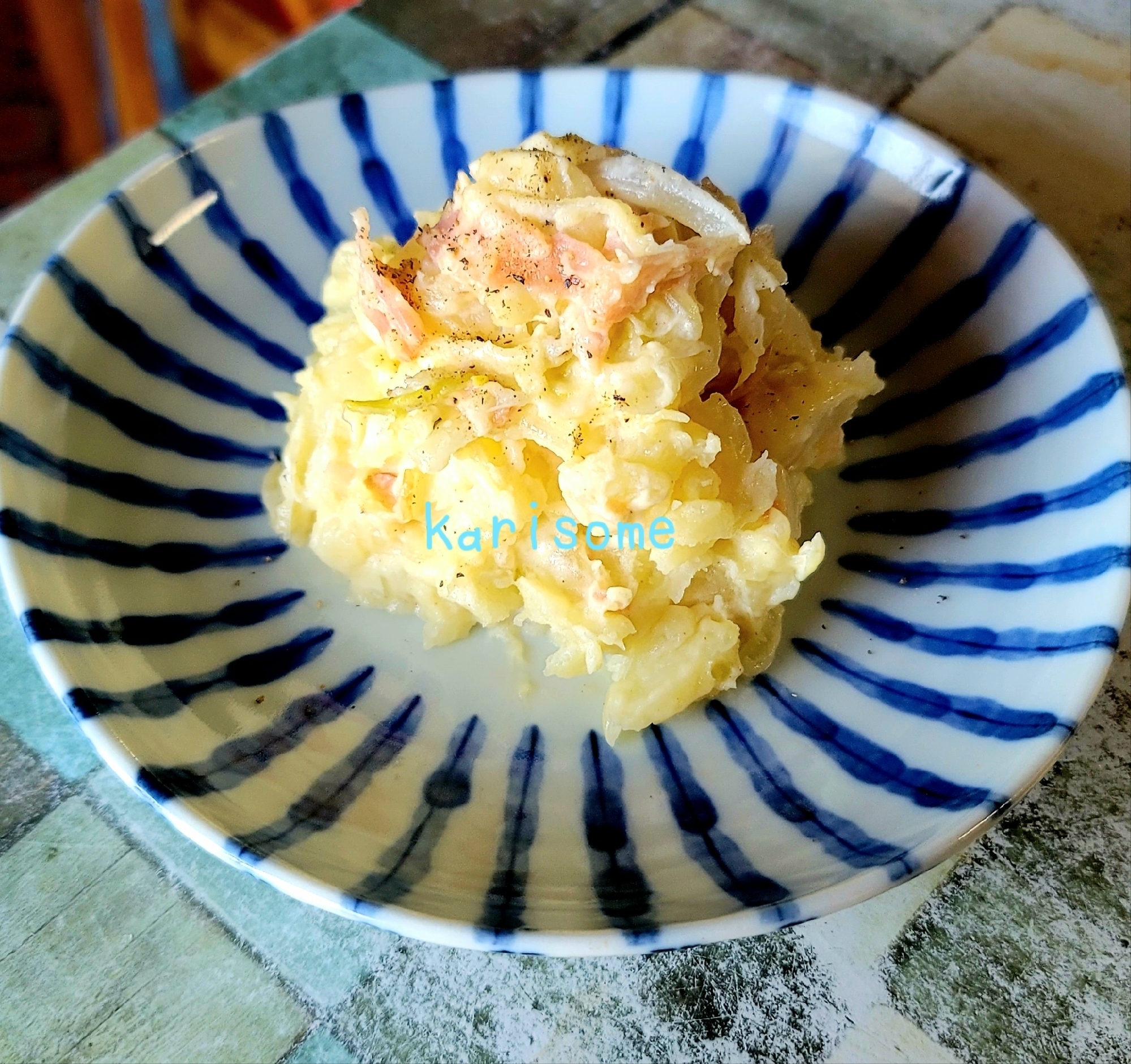 超簡単！レンチンでポテサラ【作り置き】