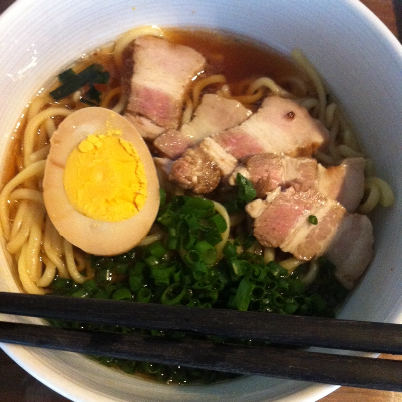 おうちで手作りラーメン