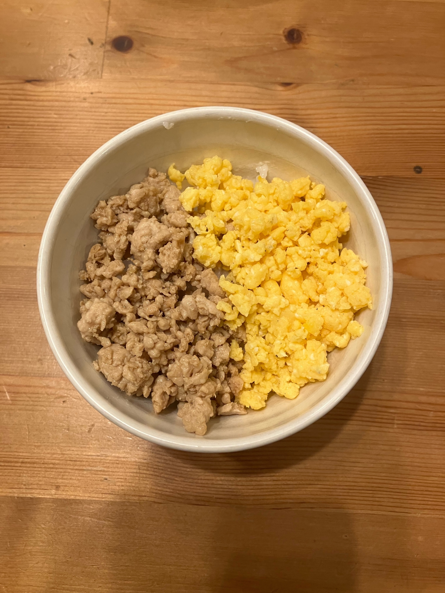 子供も大満足そぼろ丼