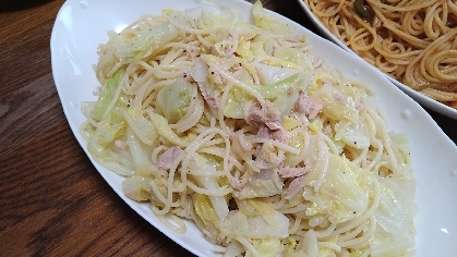 美味しくできました！パスタを茹でた鍋を使って、洗い物も少なく、助かりました。