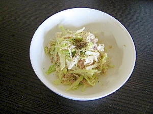 海藻麺で簡単サラダ