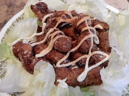 畑のお肉　ソイミートのスパイシーからあげ