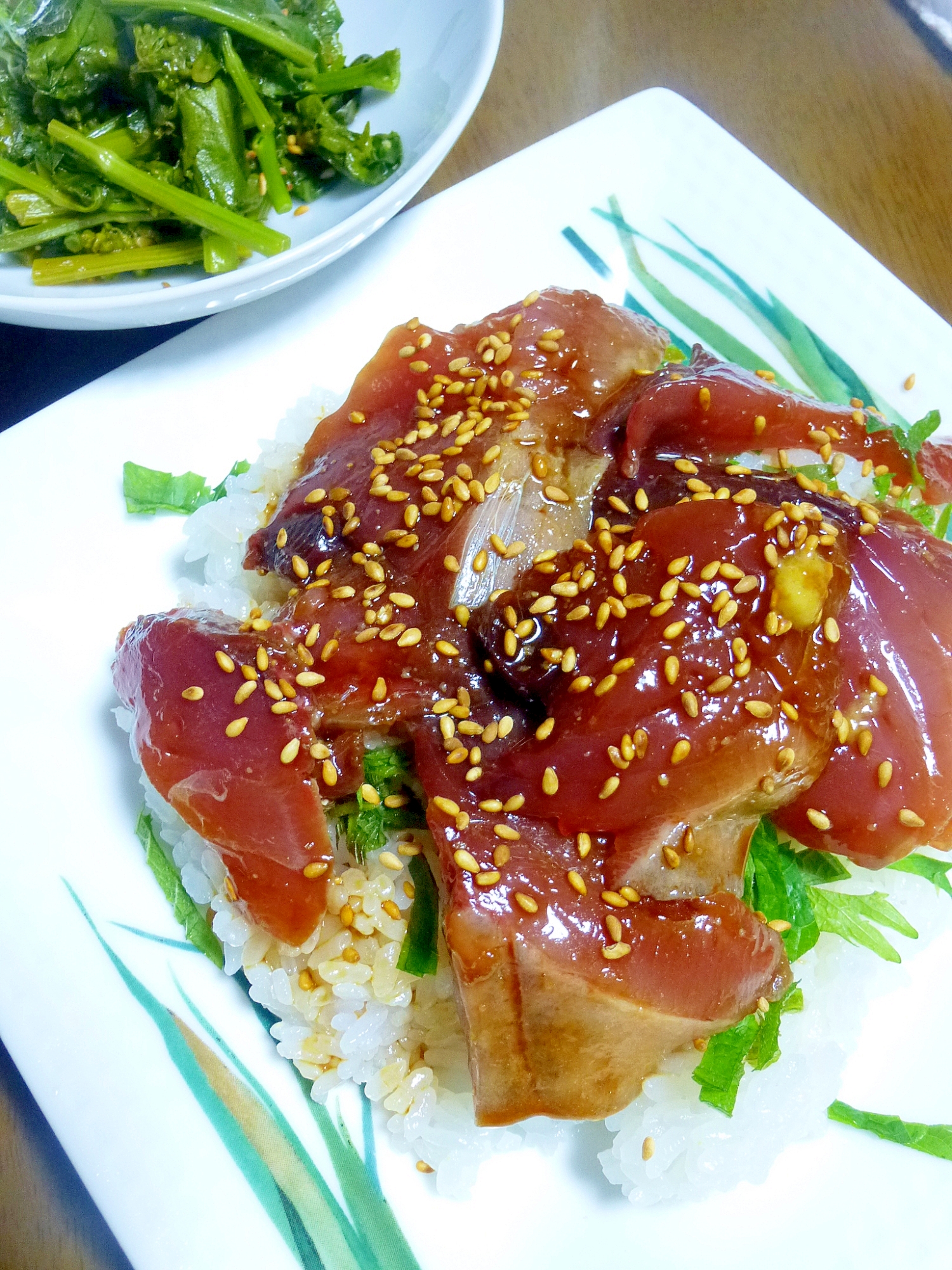 ゴマ香る★カツオの漬け丼