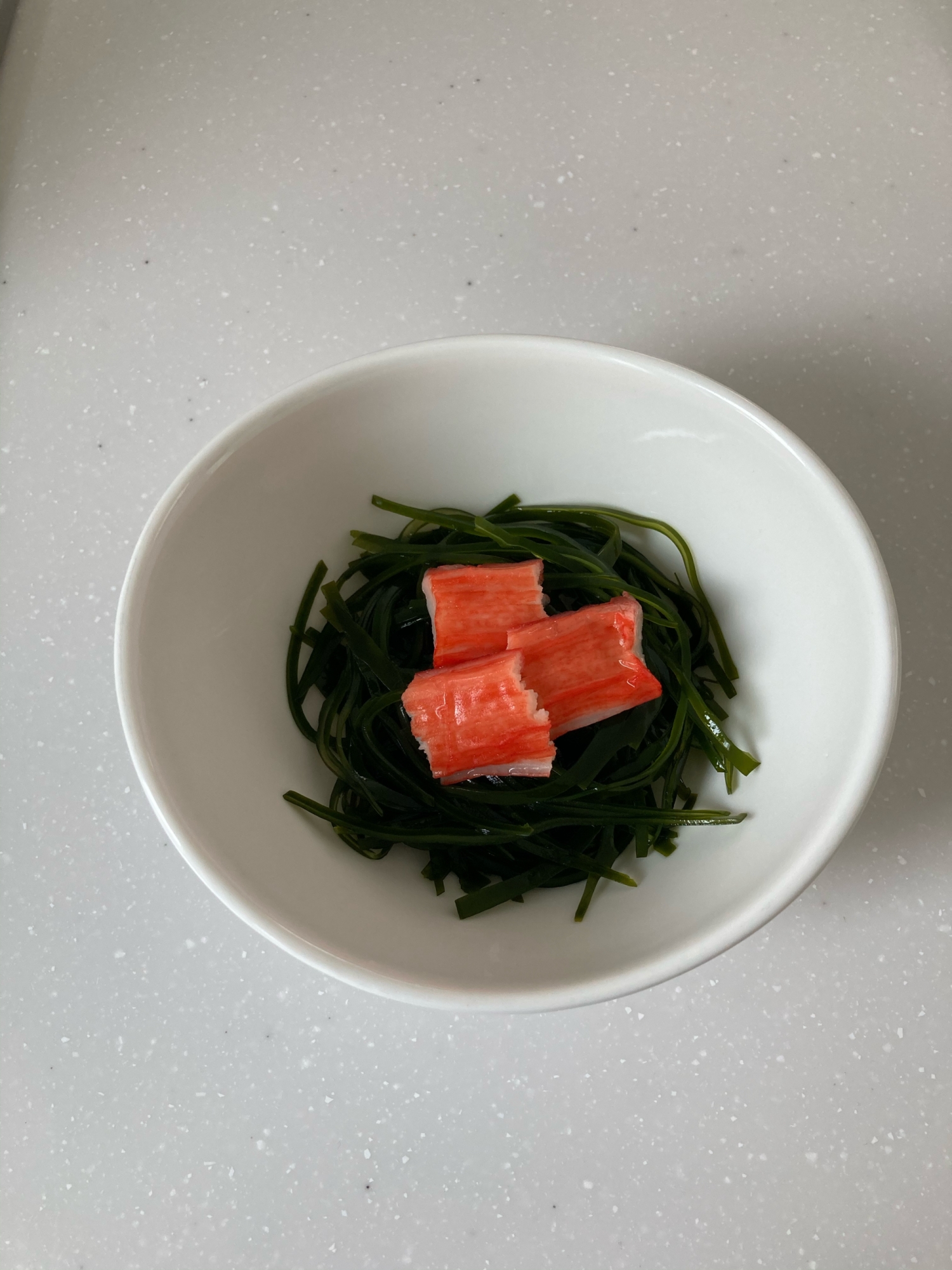 刻み昆布の酢の物