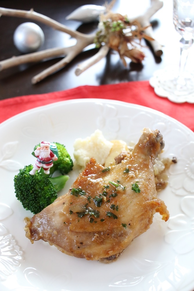 クリスマスに ローストチキンレッグ レシピ 作り方 By Asami Obento 楽天レシピ