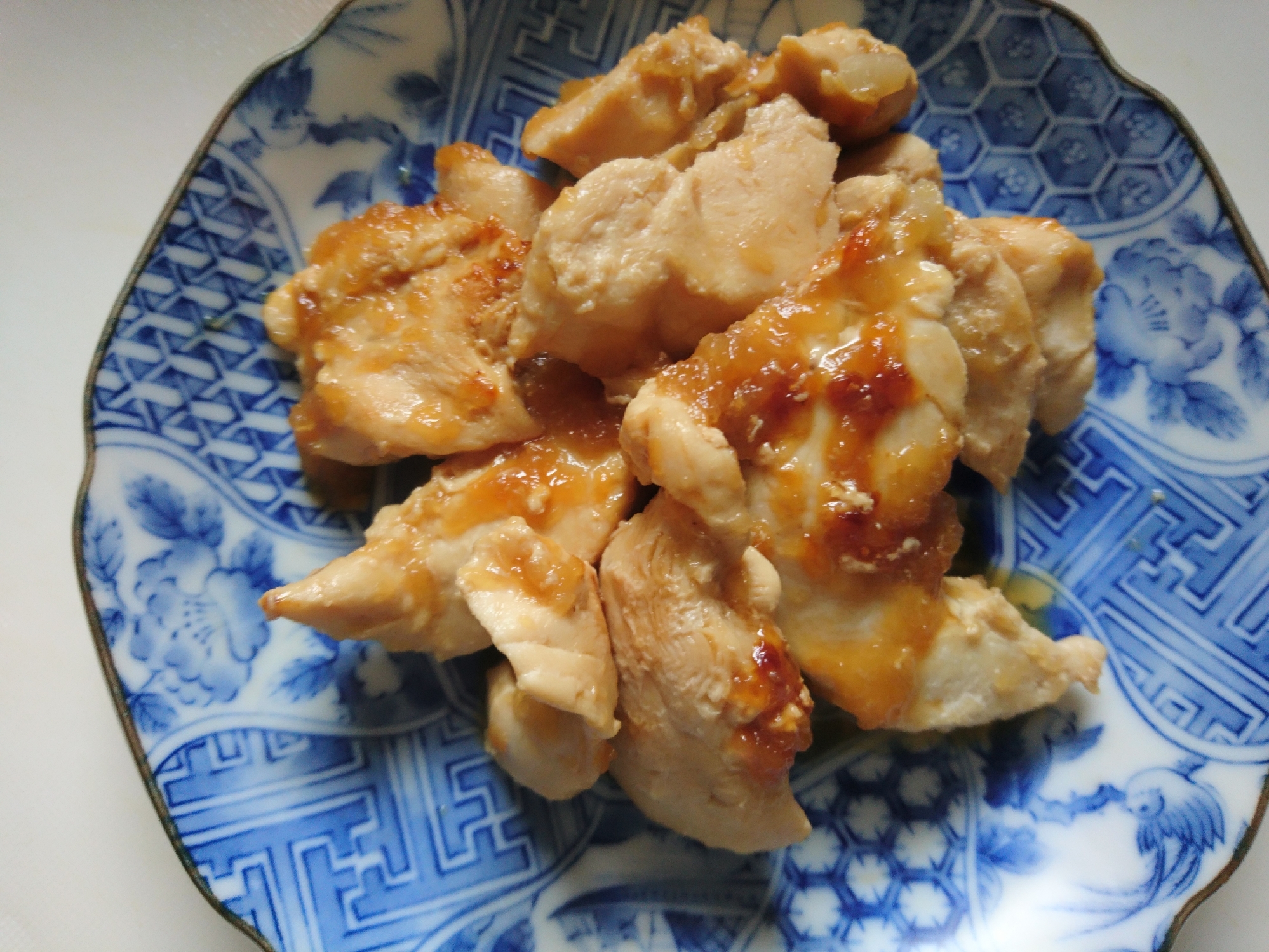 鶏肉の柚子ポン酢煮