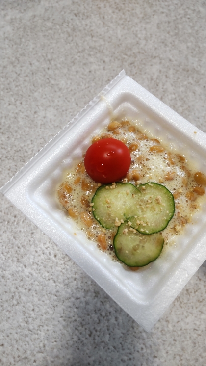 サラダすりごま納豆