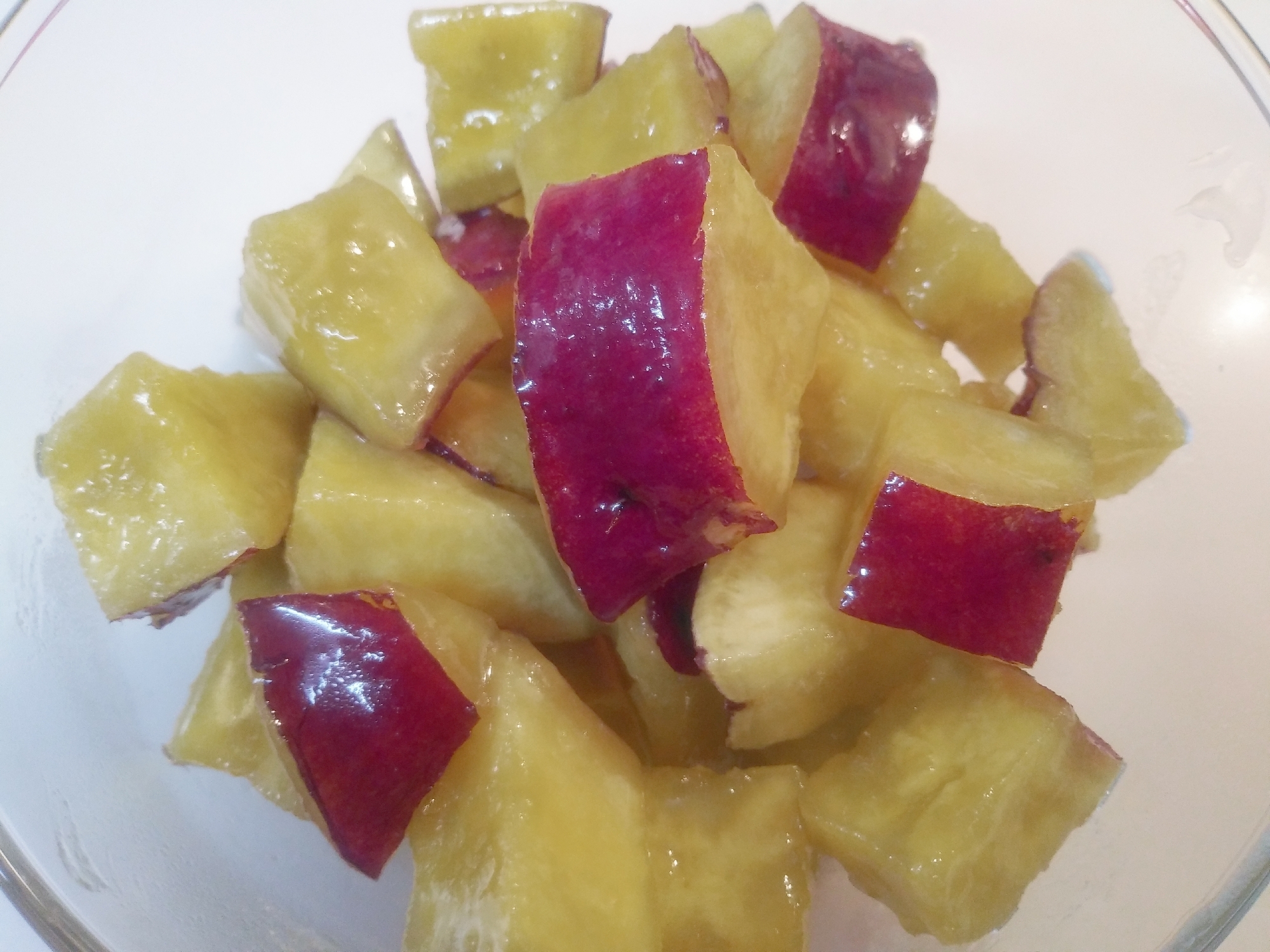 レンジで簡単 さつまいものシュガーバター レシピ 作り方 By いち に しゃーん 楽天レシピ レンジで簡単 さつまいものシュガーバター レシピ 作り方 By いち に しゃーん 楽天レシピ