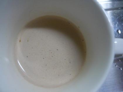本当にカフェモカ風味だ～～～、美味しい♪自分で作るとココア/コーヒーの量を好みで調節出来るしいいですね！！